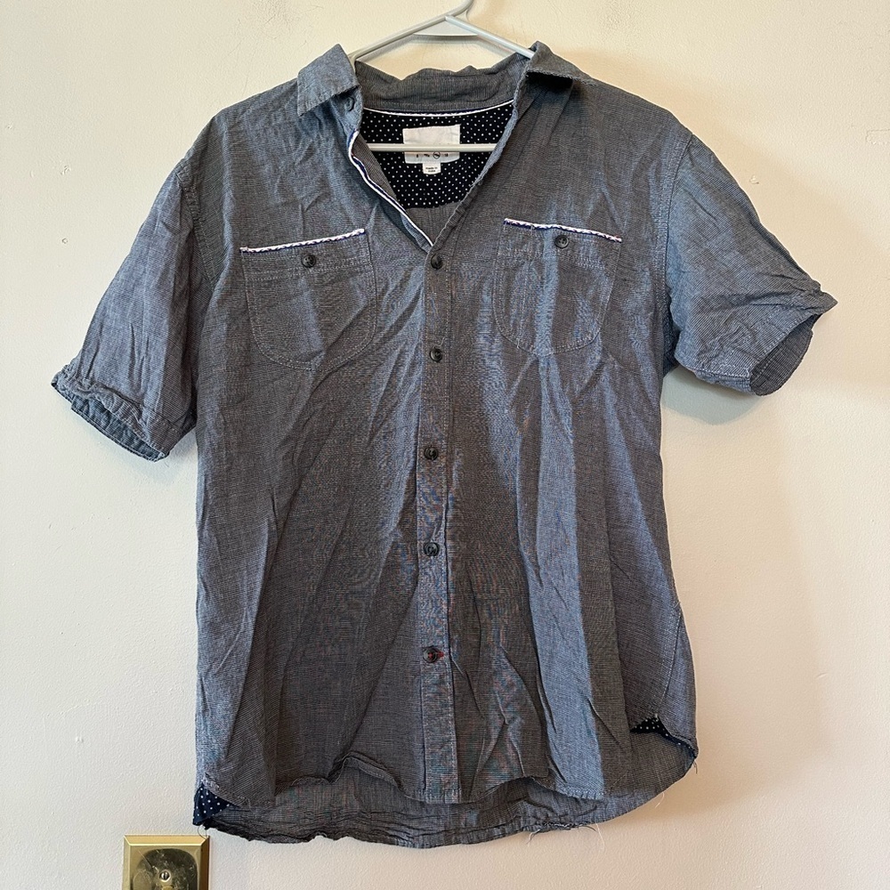 Boys Paper Denim & Cloth button up shirt 14/16
